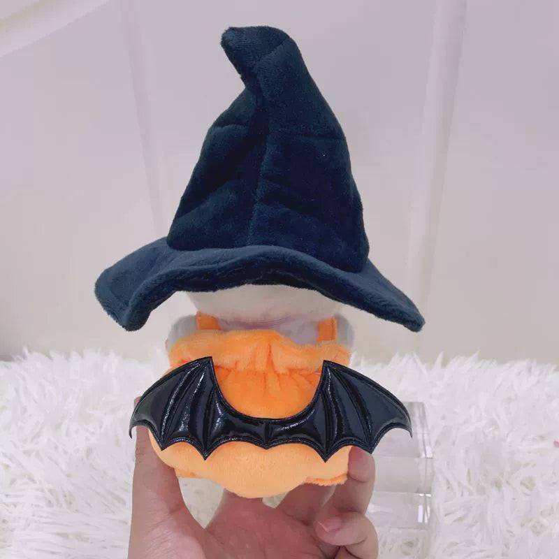 Labubu Halloween Pumpkin Onesie Outfit Costume Set Cute Plushie Clothes