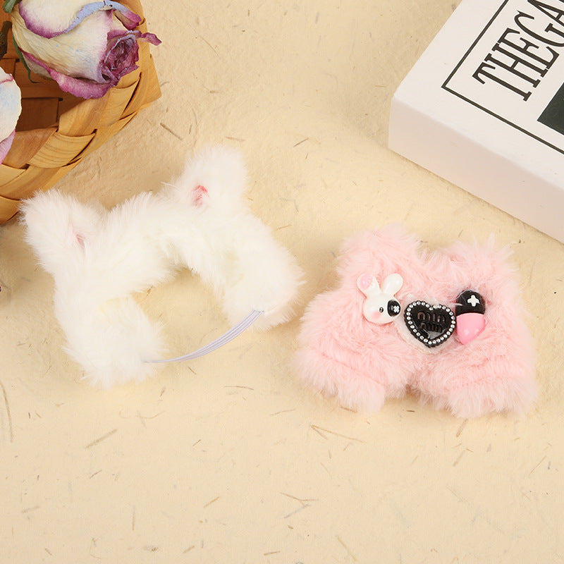 LABUBU Clothes - Kawaii Sandwich Cookie Bear Costume (No Doll) for POP MART Collectors or Display