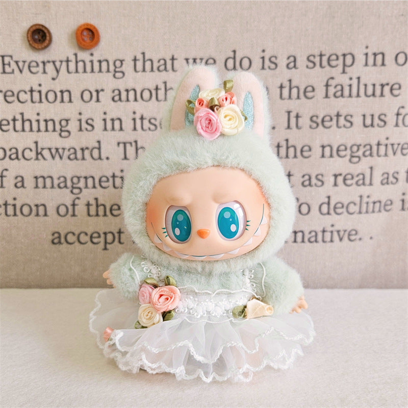 Labubu Clothes Only | Bee & Lamb Doll Outfit Set | Replacement Wear for Labubu Keychain Charms
