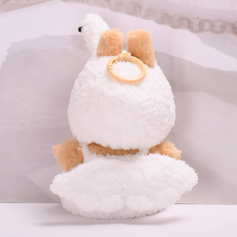 [Clothes Only] Gen 2 Blind Box Sitting Party Labubu Overalls Set Keychain | Labubu Outfit Change