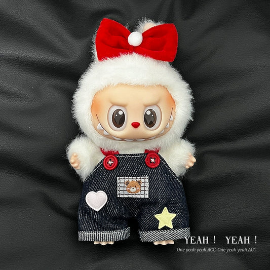 Pop Mart Labubu Bow Outfit | Fits Gen 1-3 Vinyl Blind Box Dolls