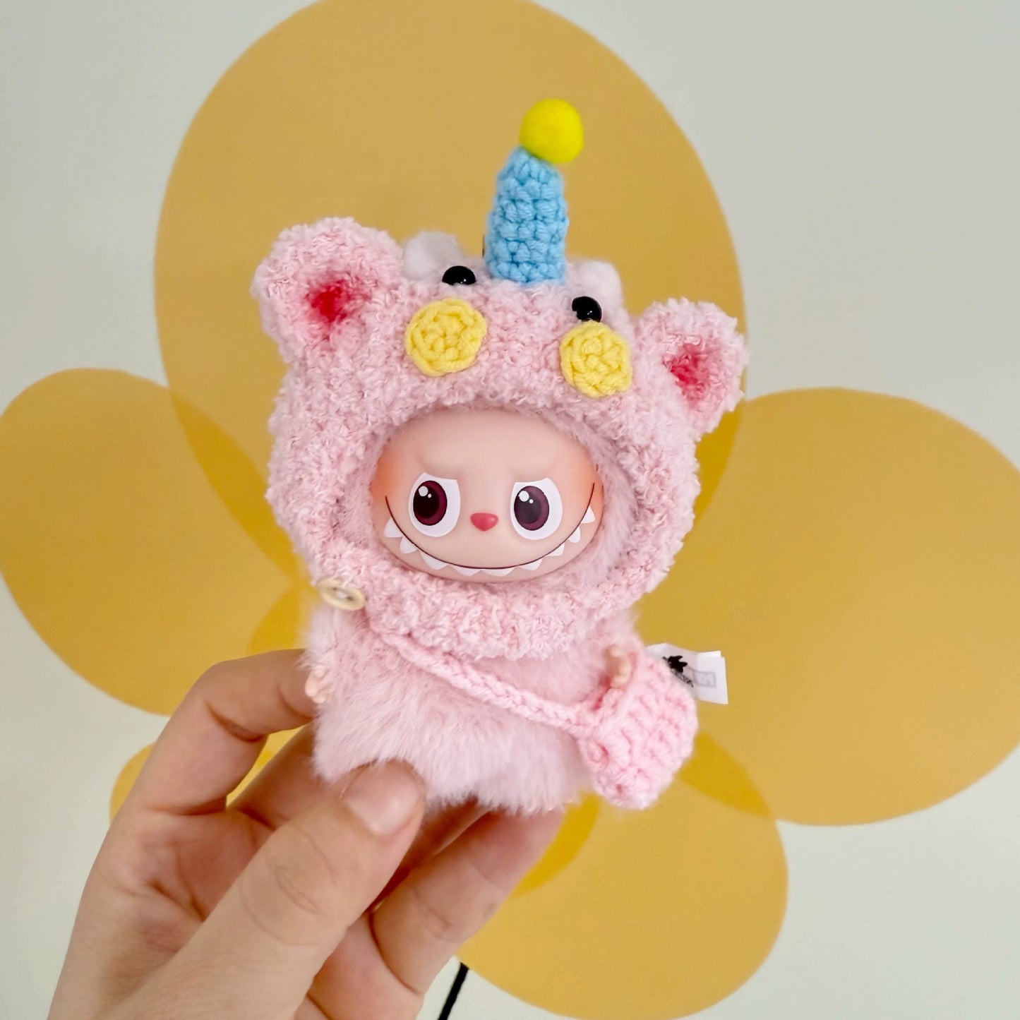 Labubu 4th Gen Doll Clothing & Handmade Headpiece | Mini Keychain for LABUBU 4.0