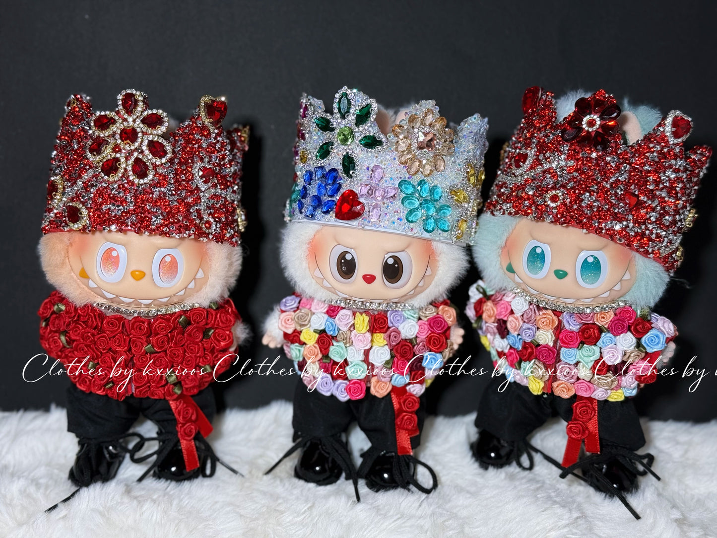 Pop Mart Labubu x G-Dragon High-End Custom Collection | 17cm Vinyl Keychain Outfits for Gen 1-3