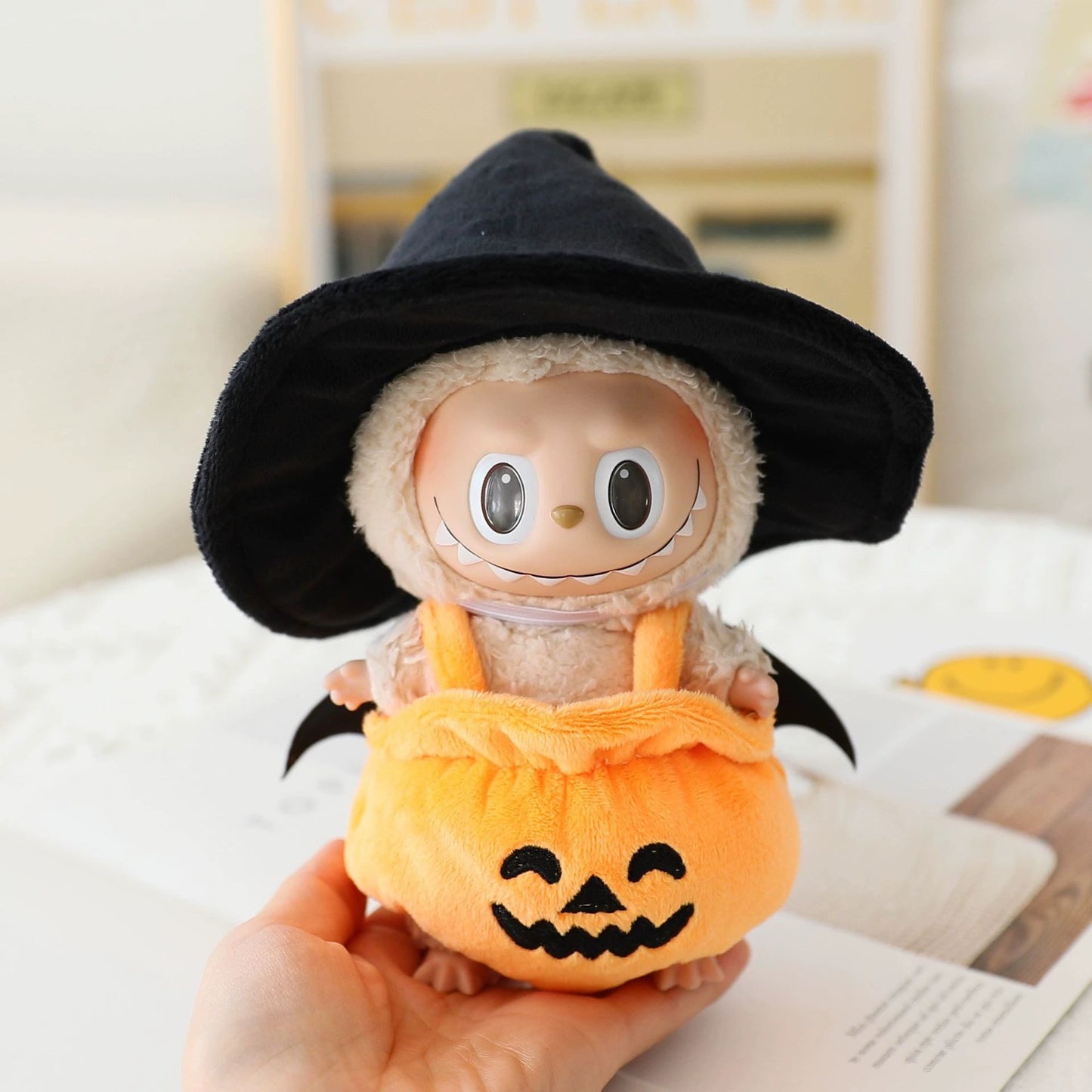 Halloween Pumpkin Outfit Set for Labubu Dolls | Festival Series Clothes Only