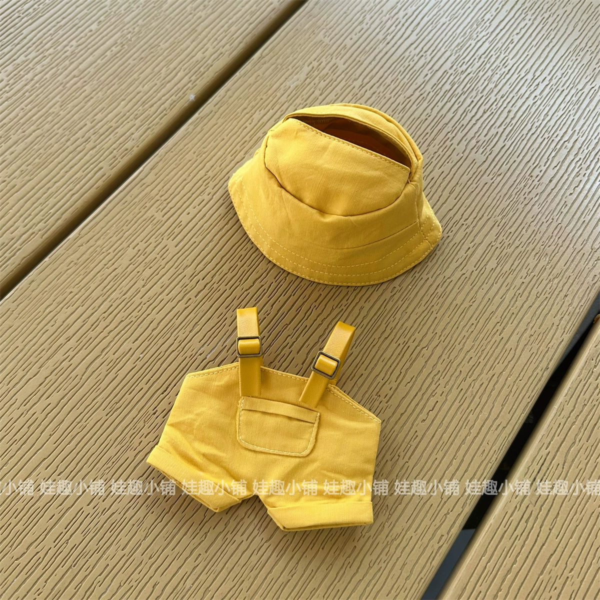 15-17cm Labubu Overalls Outfit - Series 1/2/3 Blind Box Keychain Change Clothes