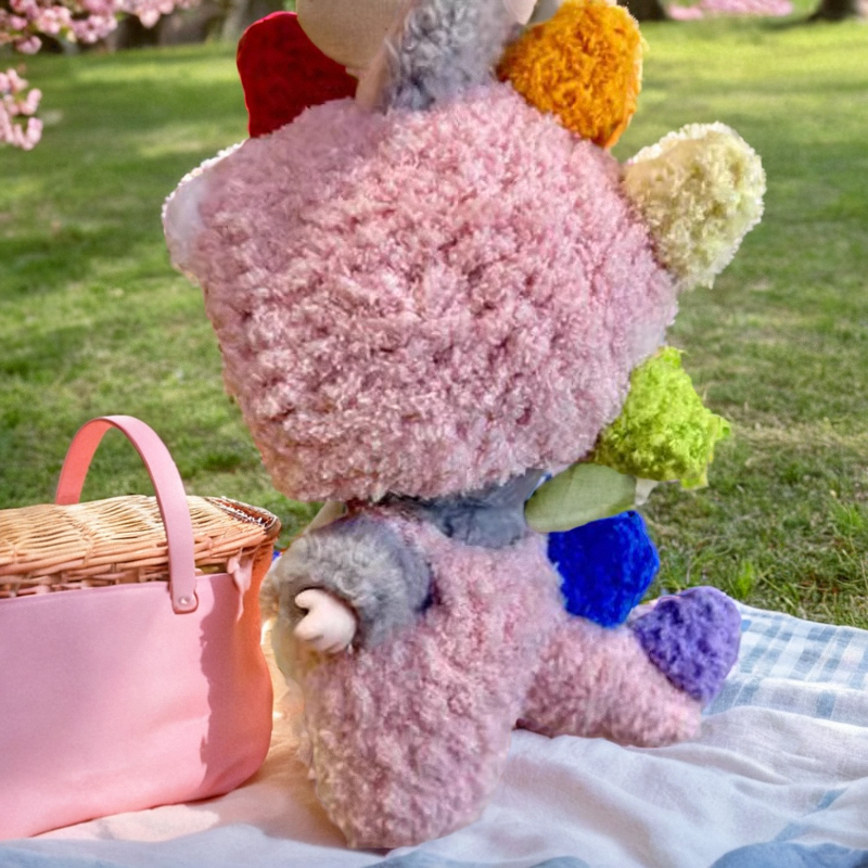Labubu Sweet Macaron-Themed Handmade Dinosaur Style Changeable Outfit Set