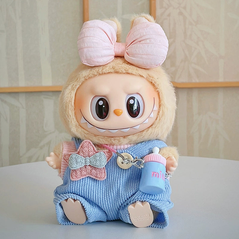 Labubu Sitting Party Outfit - Series 1/2 Clothes for Blind Box Vinyl Doll Change