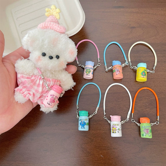Labubu Doll | Mini Water Bottle, Crossbody Bag & Doll Accessories