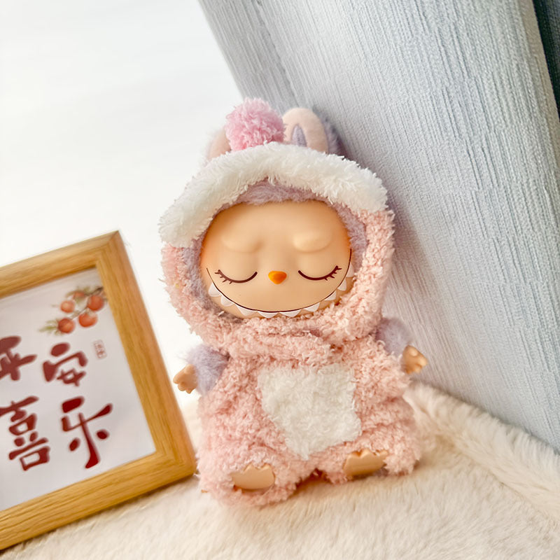 [Clothes Only] Gen 1-2 Labubu Sitting Party Doll Outfit Set – Adorable skirts, headgear, and accessories for your Labubu sitting dolls!