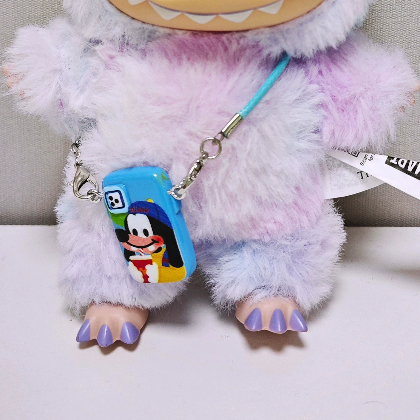 NEW Labubu Camera Keychain - 5cm Vinyl Phone Strap Fits Gen1/2/3 Doll (No Doll)