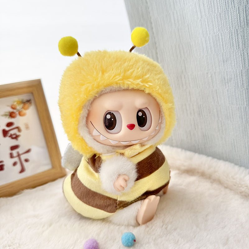 [Clothes Only] Gen 1-2 Labubu Sitting Party Doll Outfit Set – Adorable skirts, headgear, and accessories for your Labubu sitting dolls!