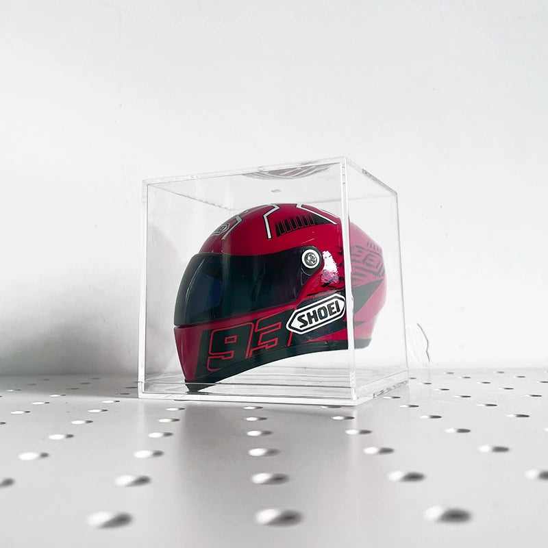 Labubu Motorcycle Helmet for Vinyl Figure - Cool Electric Bike Accessory for Blind Box Doll