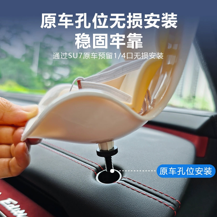 Labubu Car Safety Seat & Air Vent Clip Accessories – Vehicle Doll Decor & Holder