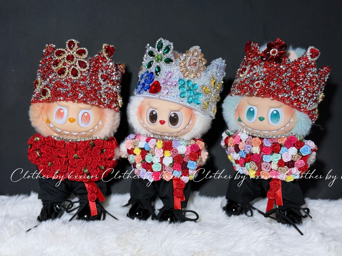 Pop Mart Labubu x G-Dragon High-End Custom Collection | 17cm Vinyl Keychain Outfits for Gen 1-3