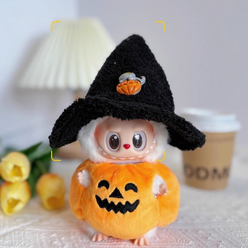 17cm Labubu Cute Fried Shrimp Plush Outfit | Gen 1-3 Doll Clothes Only