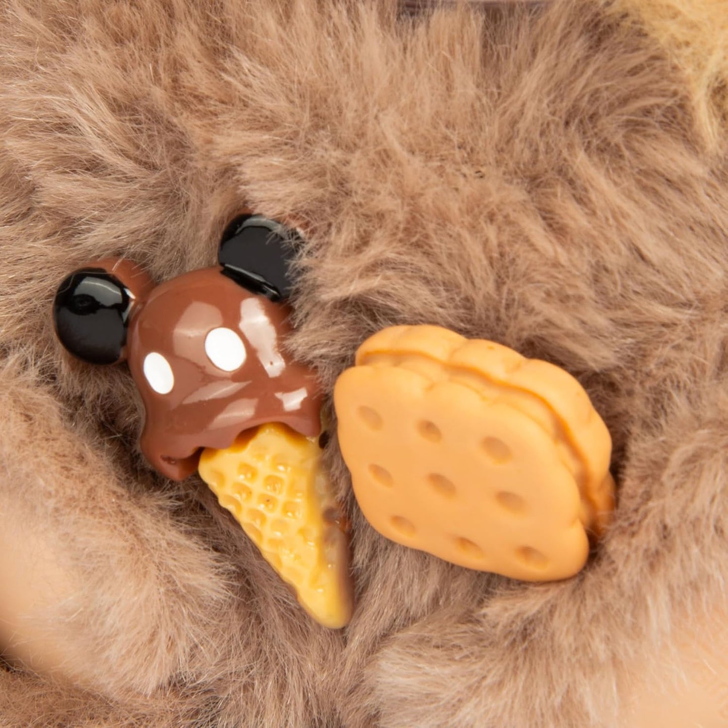 LABUBU Clothes - Cute Animal Clothing, Premium Doll Accessories Clothes for POP MART Collectors or Display - Kawaii Sandwich Cookie Bear Costume (No Doll)