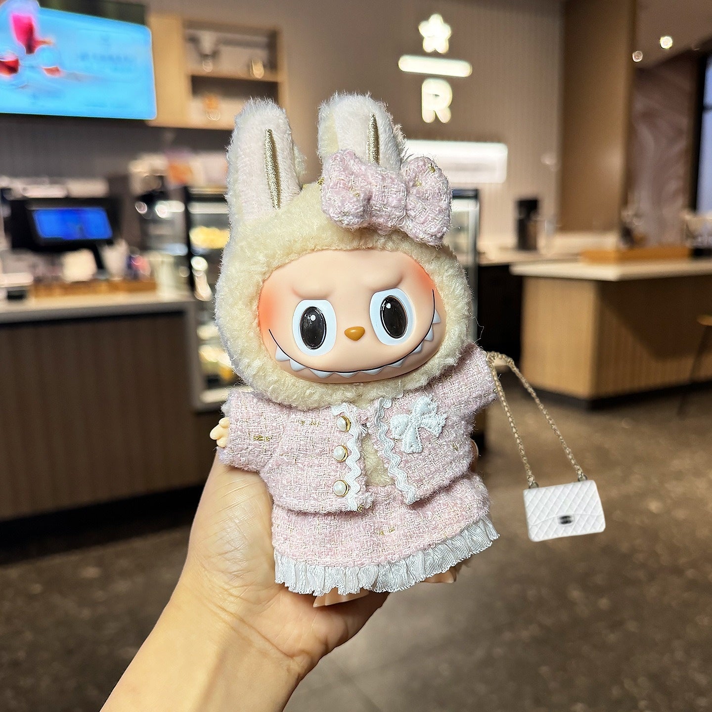 Labubu Series 1/2/3 Outfit - Complete Doll Clothes Set for Vinyl Figure Change