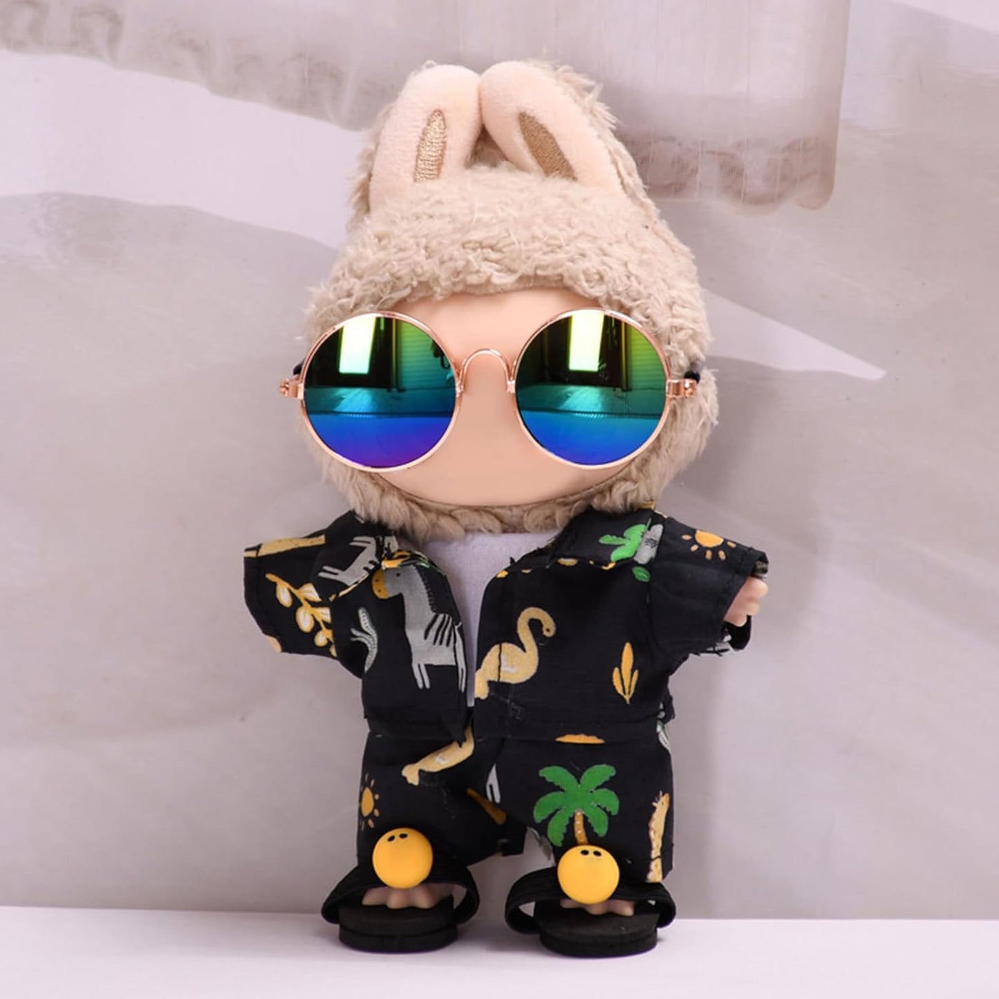 Clothes for LABUBU - Adorable Outfit Set for 17cm LABUBU Designer Clothes, Accessories for LABUBU, Luxury Chic Doll Clothing & Style Bundle