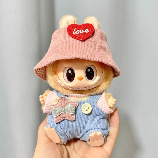 17cm Labubu Gen 1-3 Clothes Only Outfit Set | Handmade Replacement Accessories for Plush/Vinyl Dolls