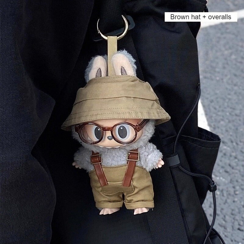 17cm Labubu Gen 1-3 Clothes Only Outfit Set | Handmade Replacement Accessories for Plush/Vinyl Dolls