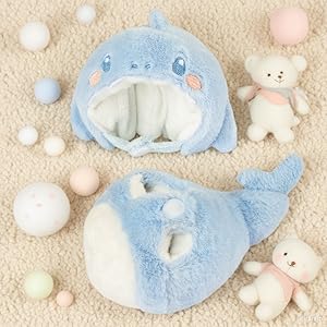 LABUBU CLOTHES - Outfits for LABUBU - Accessories for 17cm Dolls Clothes - Cute Sandwich Cookie Bear Costume, No Doll Included