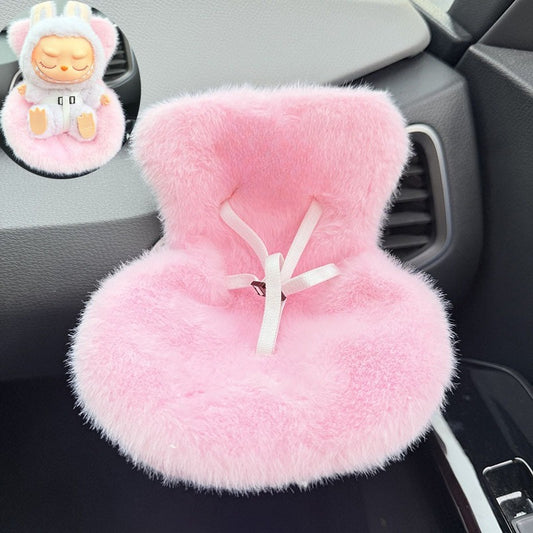 LABUBU Safety Seat | Charm Accessory for Car & Sofa | Aromatherapy Ornament Decor