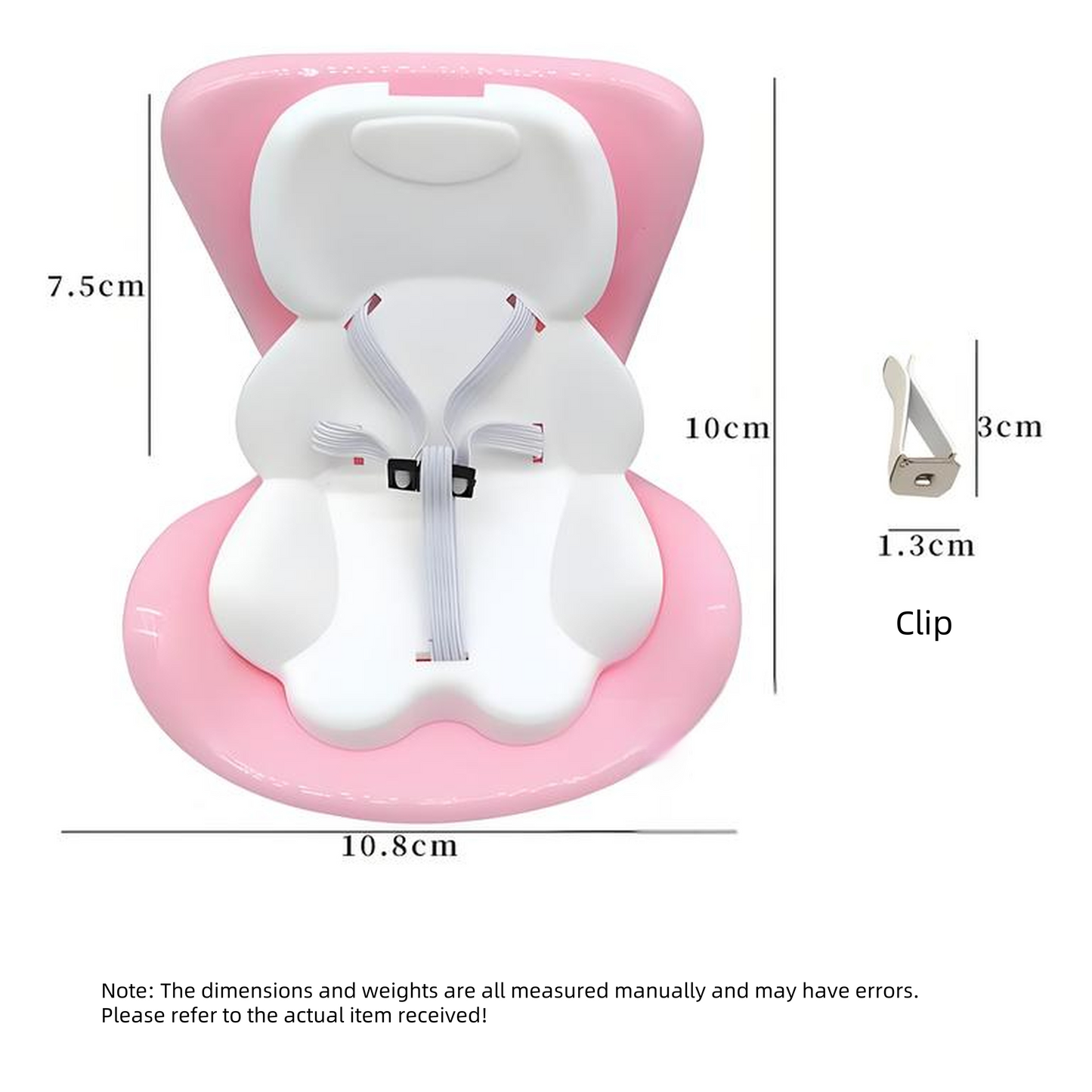 POP MART Labubu Car Seat Decor - Cute Vinyl Figure Holder for Air Vent w/Clip | Safe Non-Obstructive Vehicle Accessory