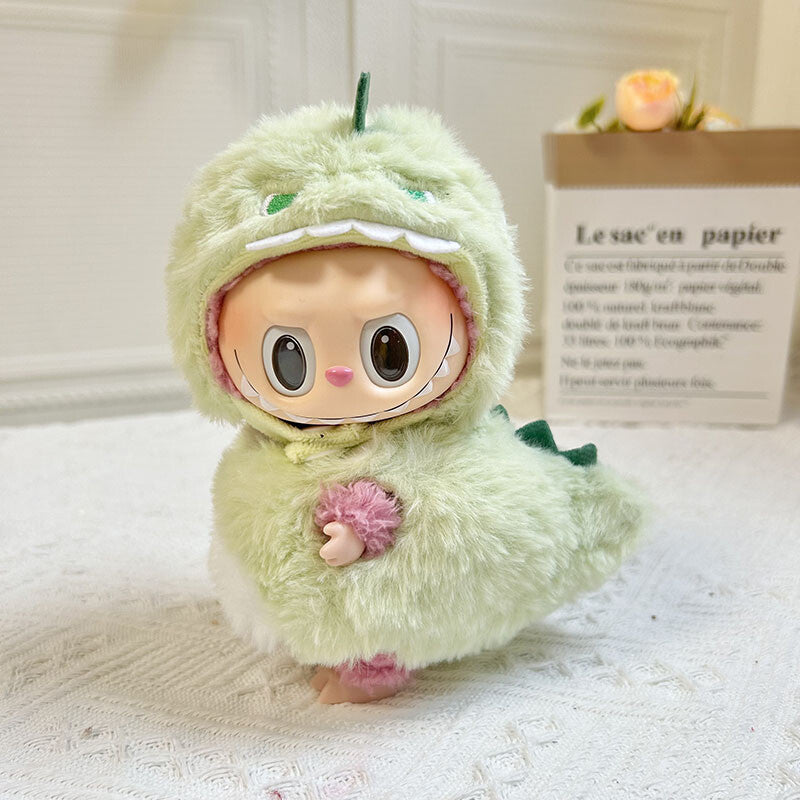 LABUBU Clothes The Monsters Plush Doll Handmade Clothes Set No Toys