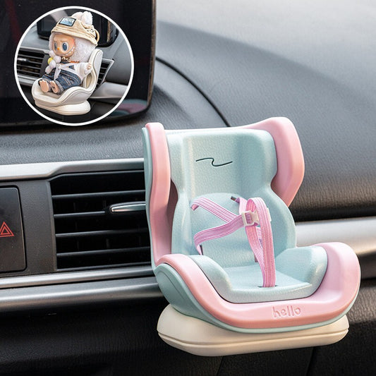 POP MART LABUBU Doll Accessories Car Doll Safety Seat Ornament Decoration No Toy