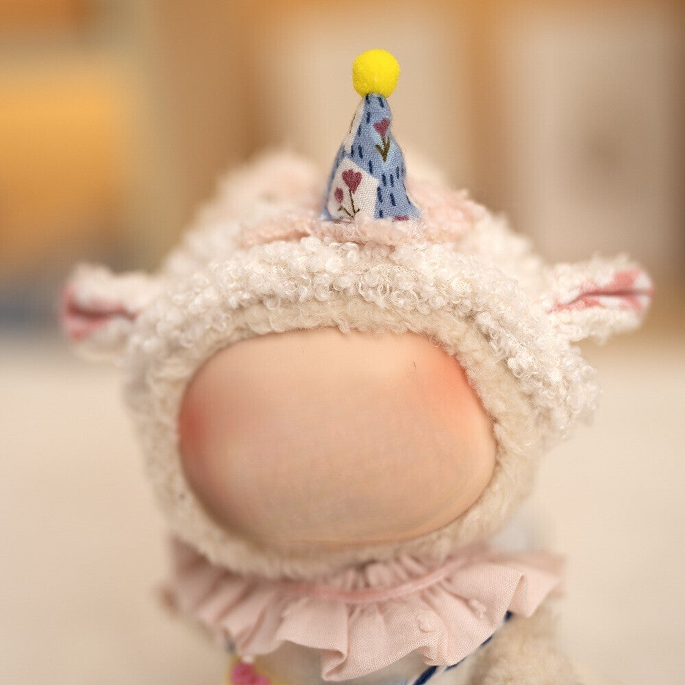 Labubu Clothes Baby Lamb Jumpsuit The Monsters Plush Doll Outfit Set No Toy