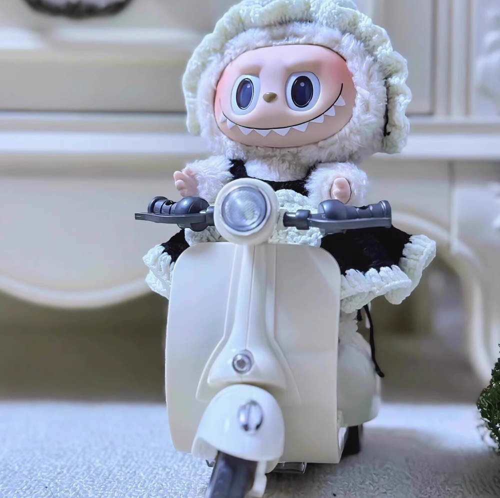 Labubu Motorcycle Fits LABUBU V1 2 3 The Monsters DOLL 15-17cm Plush Mini Accessories - NO DOLL