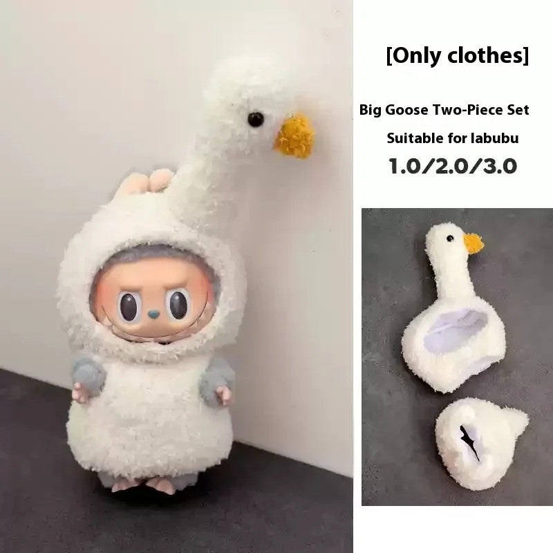 15cm/17cm The Monsters Wacky Mart For LABUBU V1 V2 V3 Generation Handmade Clothes
