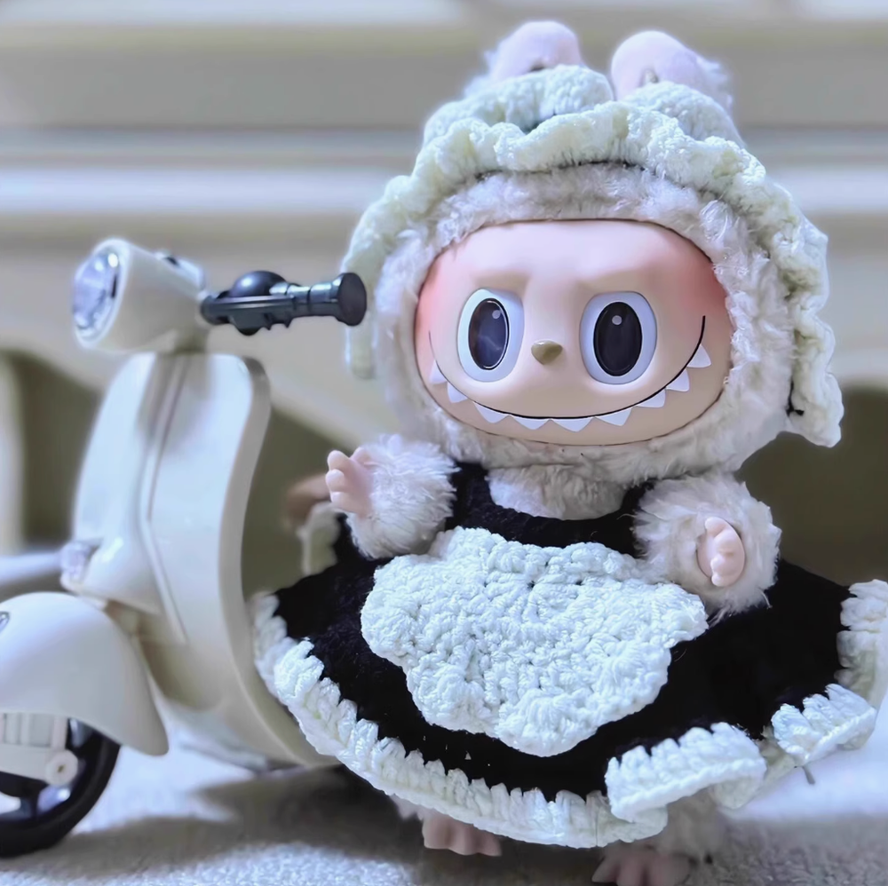 Labubu Motorcycle Fits LABUBU V1 2 3 The Monsters DOLL 15-17cm Plush Mini Accessories - NO DOLL