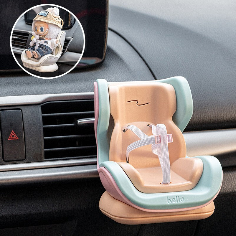 POP MART LABUBU Doll Accessories Car Doll Safety Seat Ornament Decoration No Toy