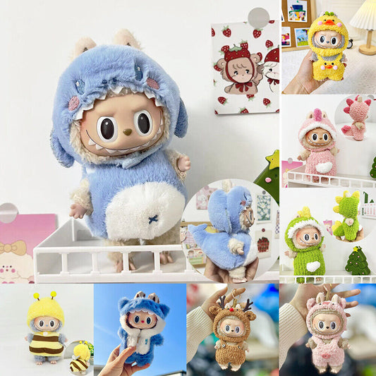 LABUBU Clothes The Monsters Plush Doll Handmade Clothes Set No Toys