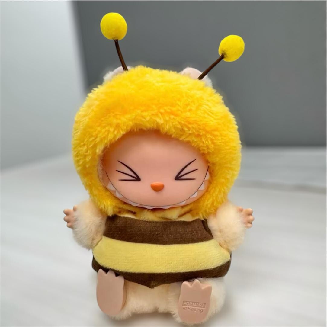 Cute Bee Outfit for LABUBU Macaron and Have A Seat Outfit - NO LABUBU