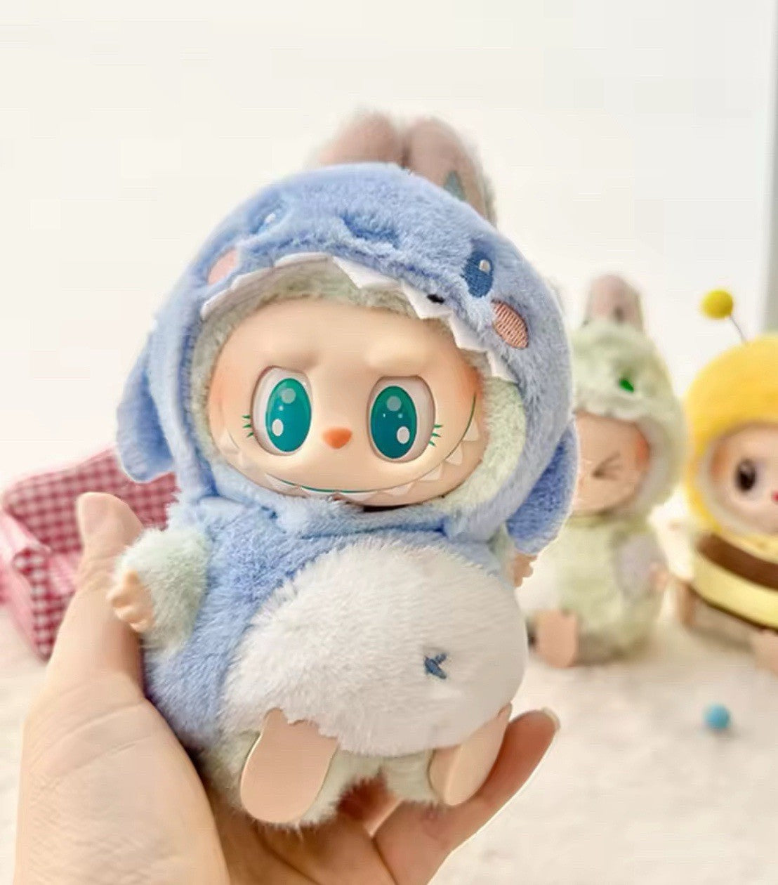 The Monster Plush Doll Keychain Doll Clothes accesories Clothing La-bUBu