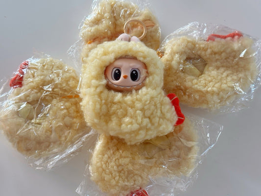 LABUBU Clothes Fried Shrimp Outfit for Labubu (No Toys)